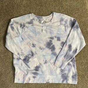 maurice’s pastel tie-dye crewneck sweater